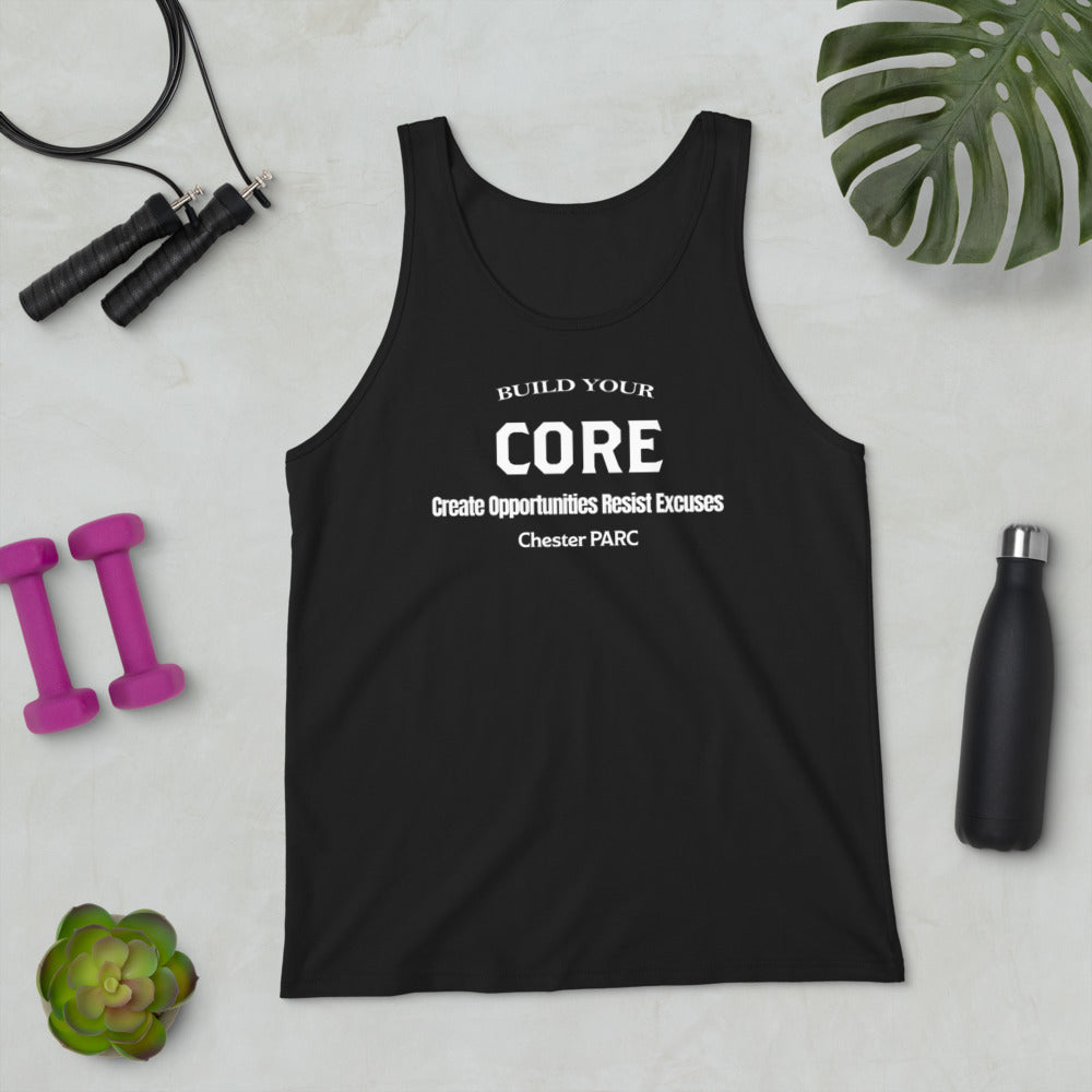 Build Your CORE Unisex Tank Top