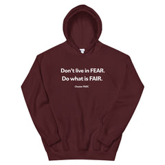 FEAR/FAIR Unisex Hoodie
