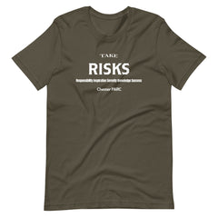 Take RISKS Short-Sleeve Unisex T-Shirt