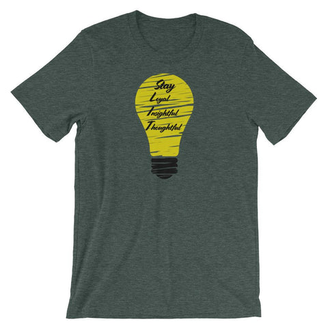 Purpose Black Heather Short-Sleeve Unisex T-Shirt